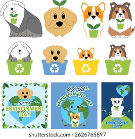 Dog Environment Day, eco cute elements
