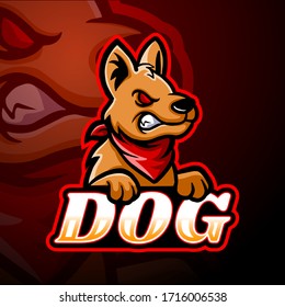 Dog Esport Logo Mascot Design