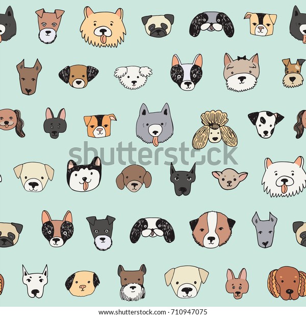 dog-face-funny-cartoon-doodle-vector-stock-vector-royalty-free