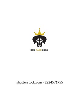 Dog Face Logo Illustration Conceptual Design