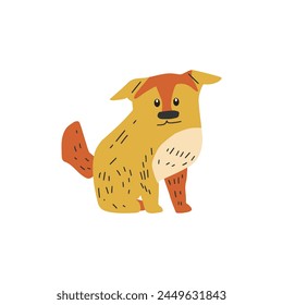 Dog Face Pet Character Illustrations
