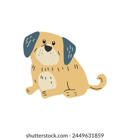 Dog Face Pet Character Illustrations