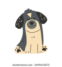 Dog Face Pet Character Illustrations