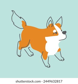 Dog Face Pet Character Illustrations
