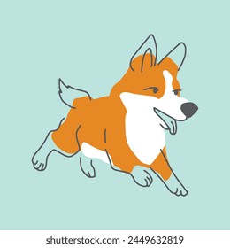 Dog Face Pet Character Illustrations
