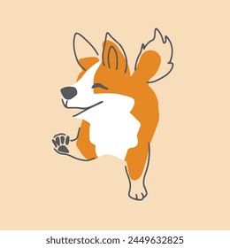 Dog Face Pet Character Illustrations
