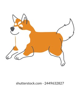 Cara De Perro Ilustraciones De Personaje De Mascota

