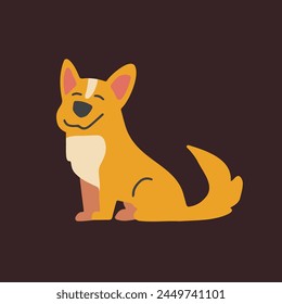 Dog Face Pet Character Illustrations