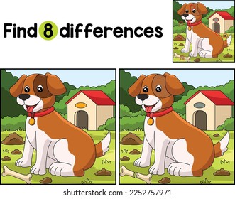 La granja de perros encuentra las diferencias