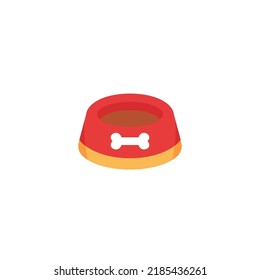 Dog Feeder - Flat Icon Design