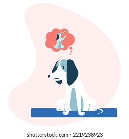dog feeling so sad and want to be happy
