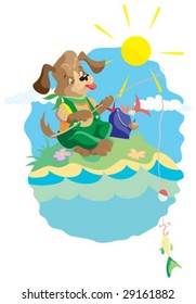 Dog fisher