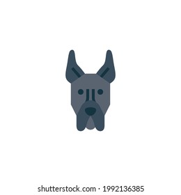Icono Llanto De Perro Aislado En Fondo Blanco
