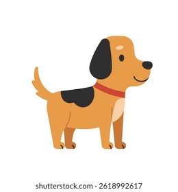 Dog flat vector illustration Eps 10