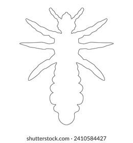 dog flea icon vector illustration design
