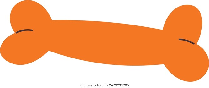 Dog Food Bone Snack Vector Illustration