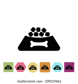 Dog food icon