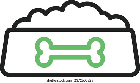 Dog Food icon vector image. Suitable for mobile application web application and print media.