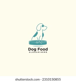 Dog food logo design for business pet