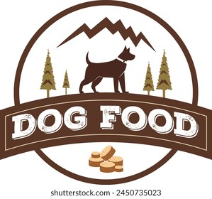 dog food logo, Pet Shop Logo Design 