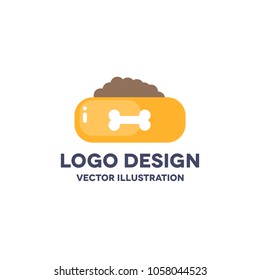 dog food vector icon
