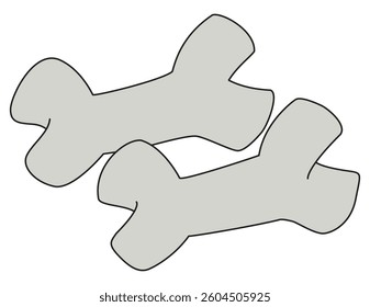 A dog food vector illustration cartoon
