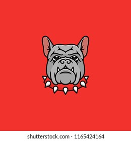 Dog French Bulldog Vector Illustration