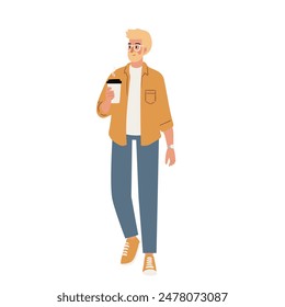 Dog Friendly Coffee Shop Set Clipart. People enjoying coffee, working, relaxing in the cafe with their furry friends flat vector illustration. Baristas preparing drinks in beanery.