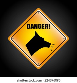 dog graphic design , vector illustration