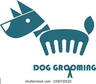 Dog Grooming Logo