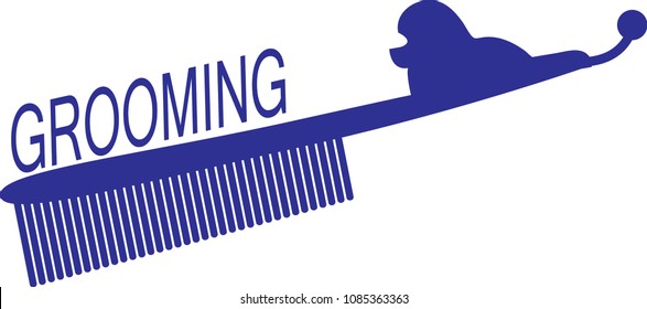 Dog Grooming Logo and Design