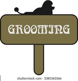 Dog Grooming Logo and Design
