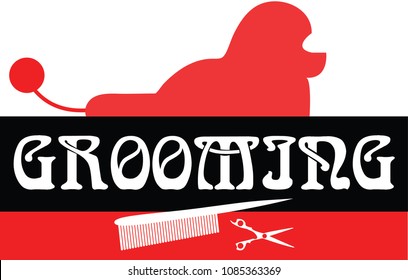 Dog Grooming Logo and Design