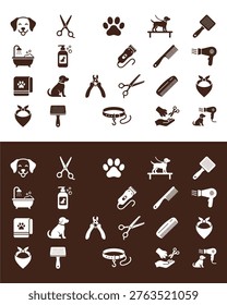 Dog grooming tools and accessories