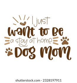 Dog Hand drawn typography poster. Conceptual handwritten phrase Home and Family T shirt hand lettered calligraphic design. Inspirational vector