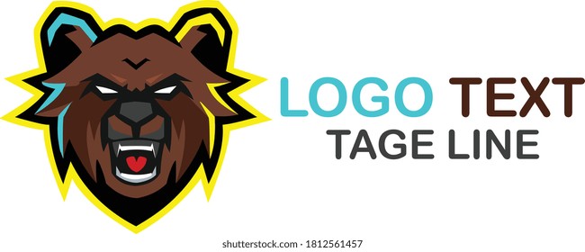 Dog head animal logo design for abobe Illustrator working program to comfortive so like here 