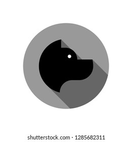 Dog Head Icon Illustration Logo Template.Pet Shop Icon on White Background for Graphic and Web Design,
Modern Simple Vector Sign. K-9 in Trendy Symbol for Website Design Web Button or Mobile App.