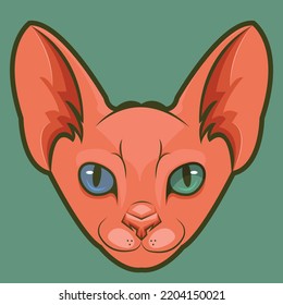 dog head illustration for t-shirt composition, hand drawn style print. Vector illustration.