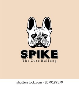 Dog Head Logo, Bulldog Head Vector Design Inspiration