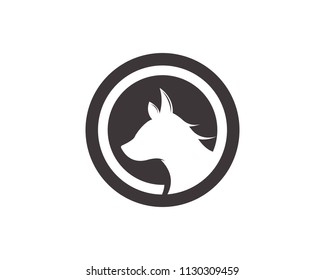 dog head logos