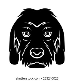 Dog Head Tattoo