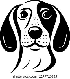 Dog - High Quality Vector Logo - Vector illustration ideal for T-shirt graphic