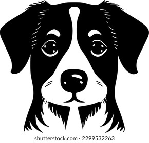 Dog - High Quality Vector Logo - Vector illustration ideal for T-shirt graphic