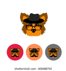 dog hipster