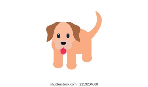 Dog Home Farm Animals Emoji Illustration Stock Vector (Royalty Free ...