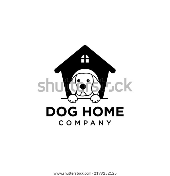 Dog Home Logo Design Vector Stock Vector (Royalty Free) 2199252125 Shutterstock