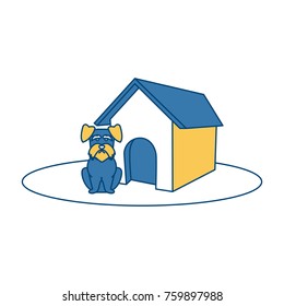 Dog house cartoon