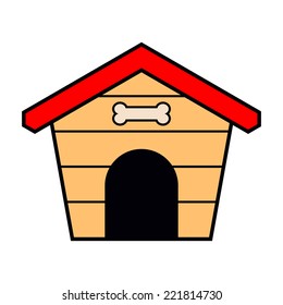 Dog house icon