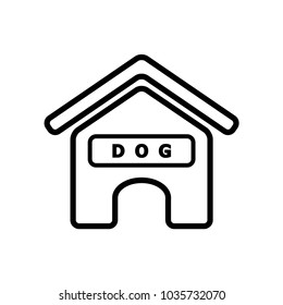 dog house icon vector