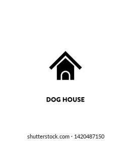 dog house icon vector. dog house sign on white background. dog house icon for web and app